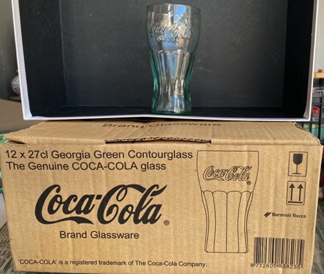 308008-2 € 30,00 coca cola glas 12x in doos contour groen D7 H 13 cm.jpeg